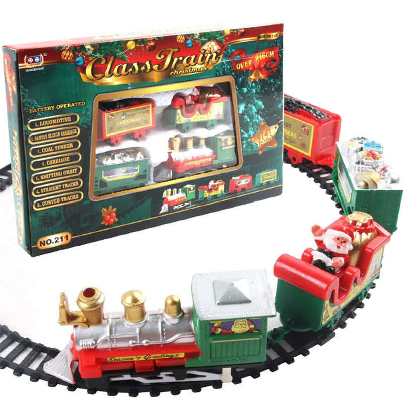 TREM ELÉTRICO PARA DECORAÇÃO DE NATAL